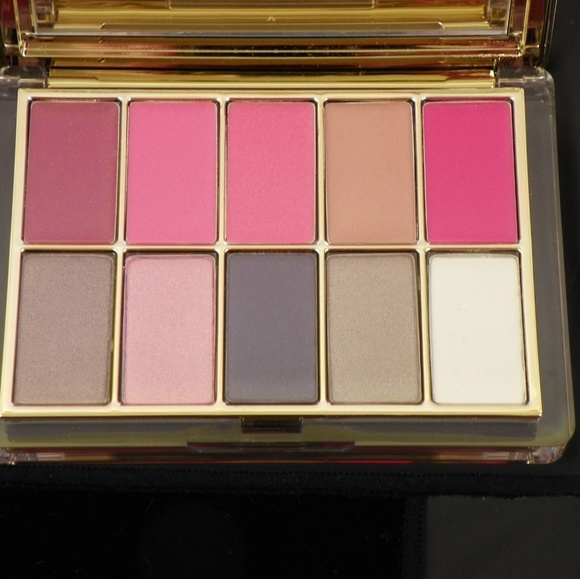 Estee Lauder Other - Estee Lauder Ltd Ed Compact brushes & velvet case